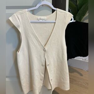 By Anthropologie Willa Oversized Sweater Vest